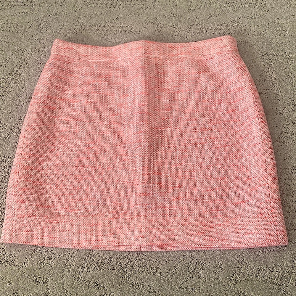 Straight tweed skirt from JCrew